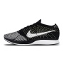 NIKE FLYKNIT RACER 黑白阴阳 情侣款 bk...