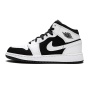 Air Jordan 1 Mid  White Black...